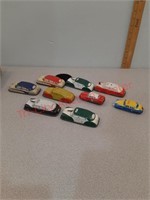 Lot of vintage tin toy cars