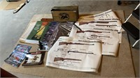 Remington  Posters, Wooden Box &
