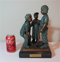 Cast Bronze "3 Baseball Players" by Jim Davidson