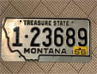 Montana License Plate