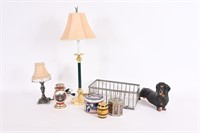 Table Lamps, Vintage Tins & Home Decor