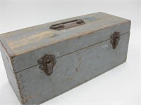 13"x5"x5" Vintage Wood Box Caddy