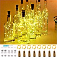 8pk VOOKRY LED Wine Bottle Lights