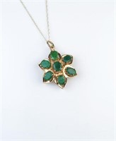 Lovely Emerald Pendant