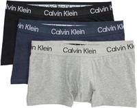 XL Calvin Klein Men's Cotton Stretch 3pk Trunk