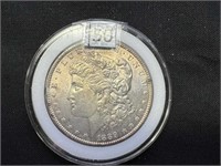 (1) 1889 Morgan Dollar EX F