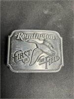 Remington "First In The Field? Belt Buckle