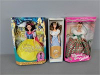 3x The Bid Boxed Collectible Dolls