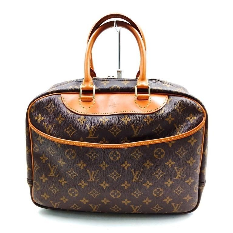 Louis Vuitton Monogram Deauville Top Handle Bag