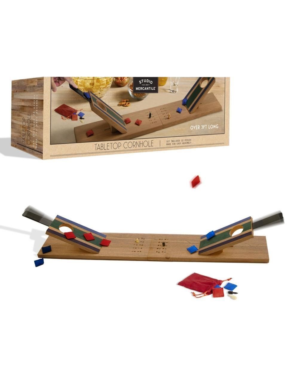 Studio Mercantile Wooden Tabletop Cornhole Game