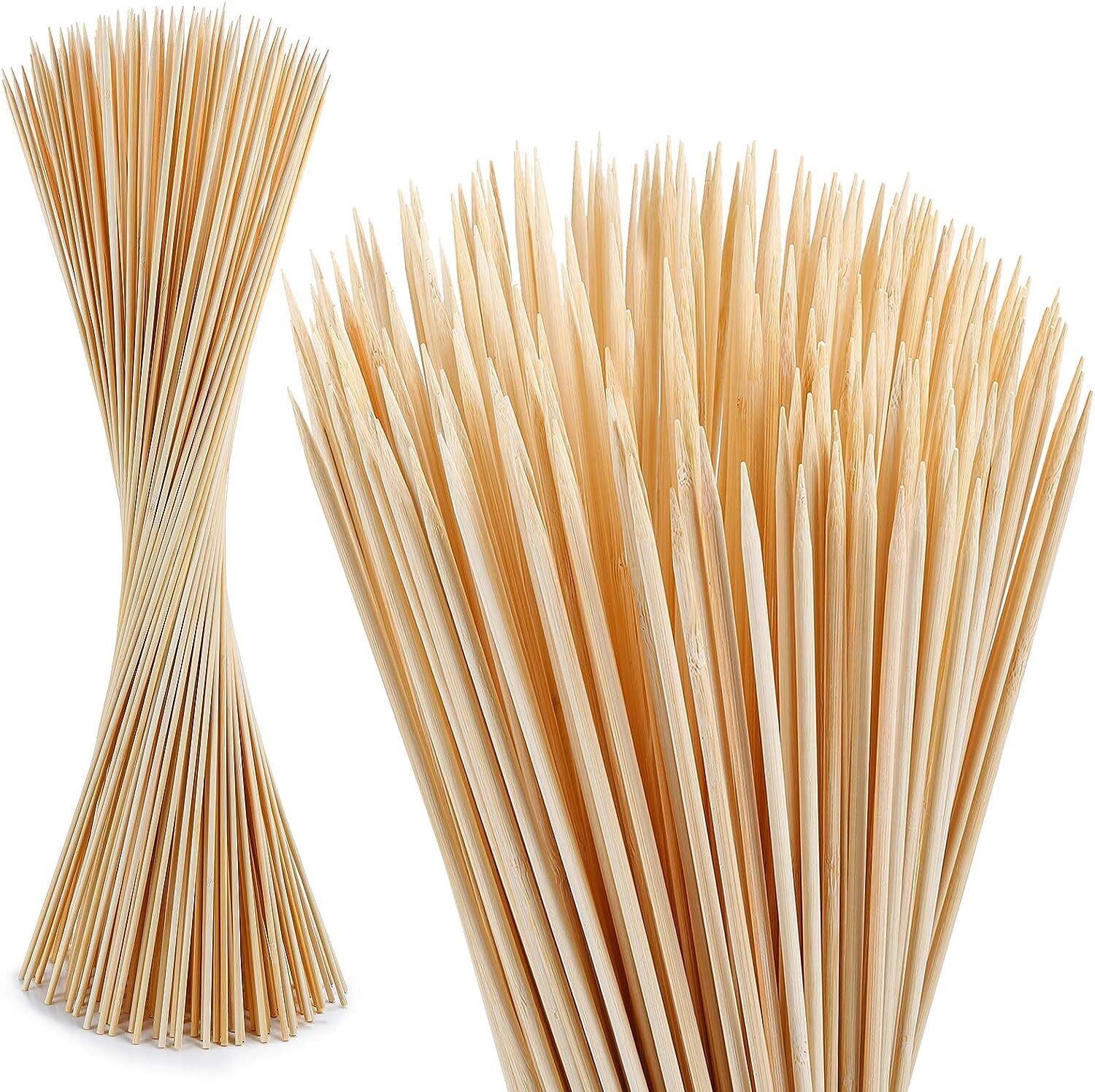 200 PCS Bamboo Marshmallow Roasting Sticks  SMores