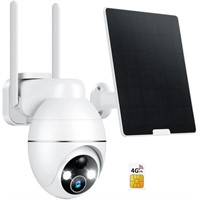 4G LTE Cellular Security Cameras Wireless Outdoor,