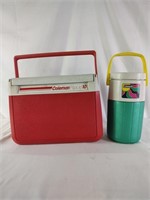 Coleman FlipLid 10 Cooler & Coleman Insulated Jug