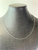 18" Sterling (OC) Necklace 1.5 Grams