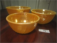 Fire King Luster Ware Nesting Bowls