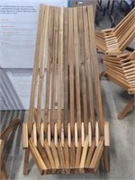 Melino - Foldable Wood Timber Chairs
