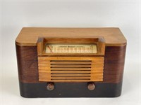 Vintage Wooden Radio for Display