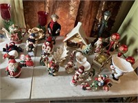 Christmas figures and decorations
