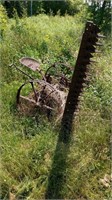 Antique sicklebar mower