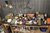 CONTENTS ON TOP OF WORKBENCH