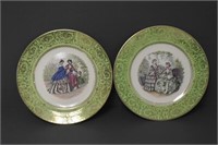 2 Imperial Salem China Plates