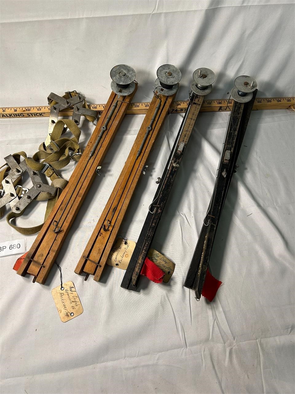 VTG Ice Fishing Rods and Ice Creepers