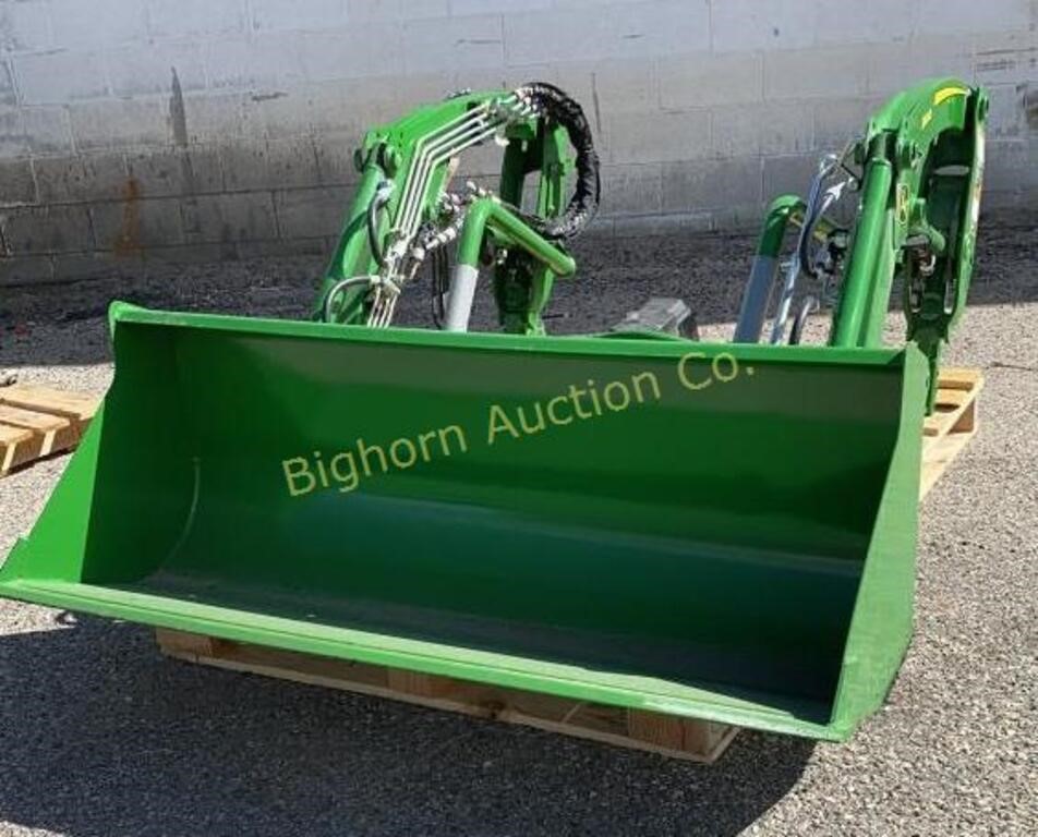 John Deere 120R Loader Unused 53" wide Bucket