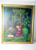 Framed Oil on Canvas 28 x 33 1/2