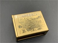 Metal matchbox made by Pilger to house match boxes