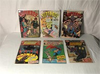6 Vintage Superboy Comic Books 1960-1973