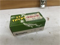 Remington 22 Thunbolts box of 50