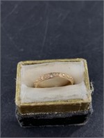 10 kt Gold baby's ring size 1