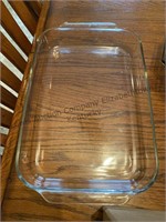 2 large Pyrex dishes 15x10x2 and one Anchor