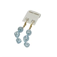 Fun Blue Dangle Earrings