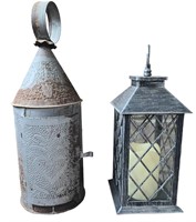 Metal Rustic Lanterns