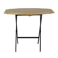 Decor Therapy Clark Wood Top Folding Table