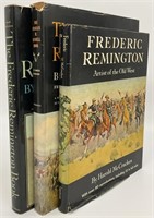 3 Frederic Remington & Charles Russell Books