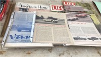 Magazines & automobile articles