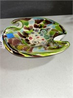 VINTAGE MURANO STYLE COLORFUL ART GLASS