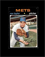 1971 Topps High #687 Ron Taylor SP EX to EX-MT+