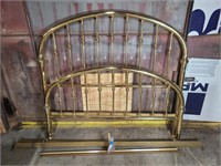 Polished Brass Bed Frame For 58" Mattress