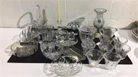 Large Collection of Glassware M13A