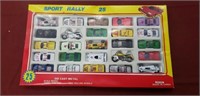 New Diecast Metal Sport Rally Set