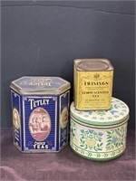 Vintage tin lot