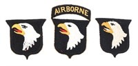 WWII US ARMY 101st AIRBORNE DIVISION PATCHES