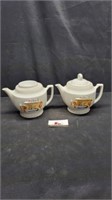 Vintage porcelier teapots