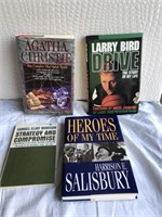 4 Books (Larry Bird, etc...)