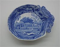 Spode 'Indian Sporting Scenes' pickle dish