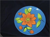 Vintage Large Flower Plate