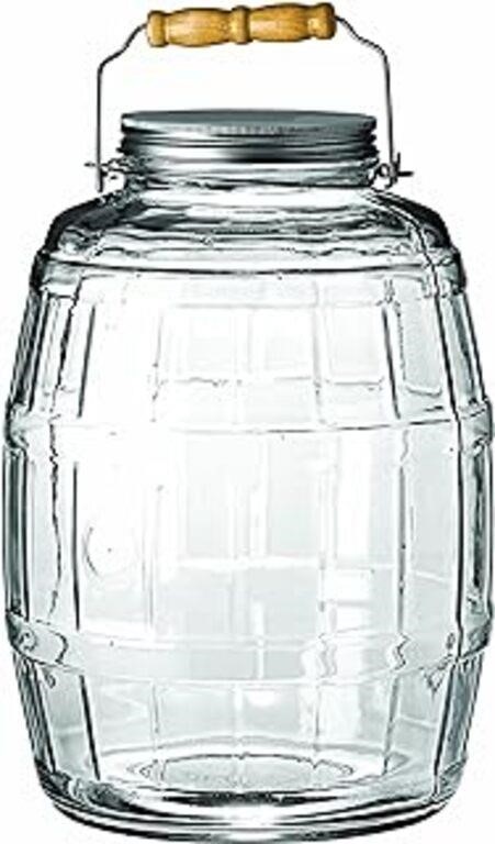Anchor Hocking 2.5 Gallon Glass Barrel Jar With